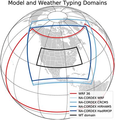 Simulating North American Weather Types With Regional Climate Models